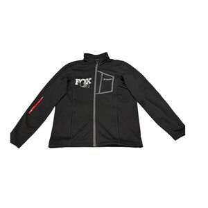Klim Inferno Jacket Mens Medium Black Fox Racing Full Zip Mid Layer
